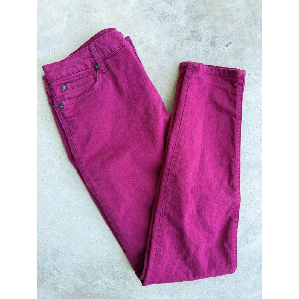 Kut from The Kloth Jeans Size 8 Pink Toothpick Skinny Jeggings GUC